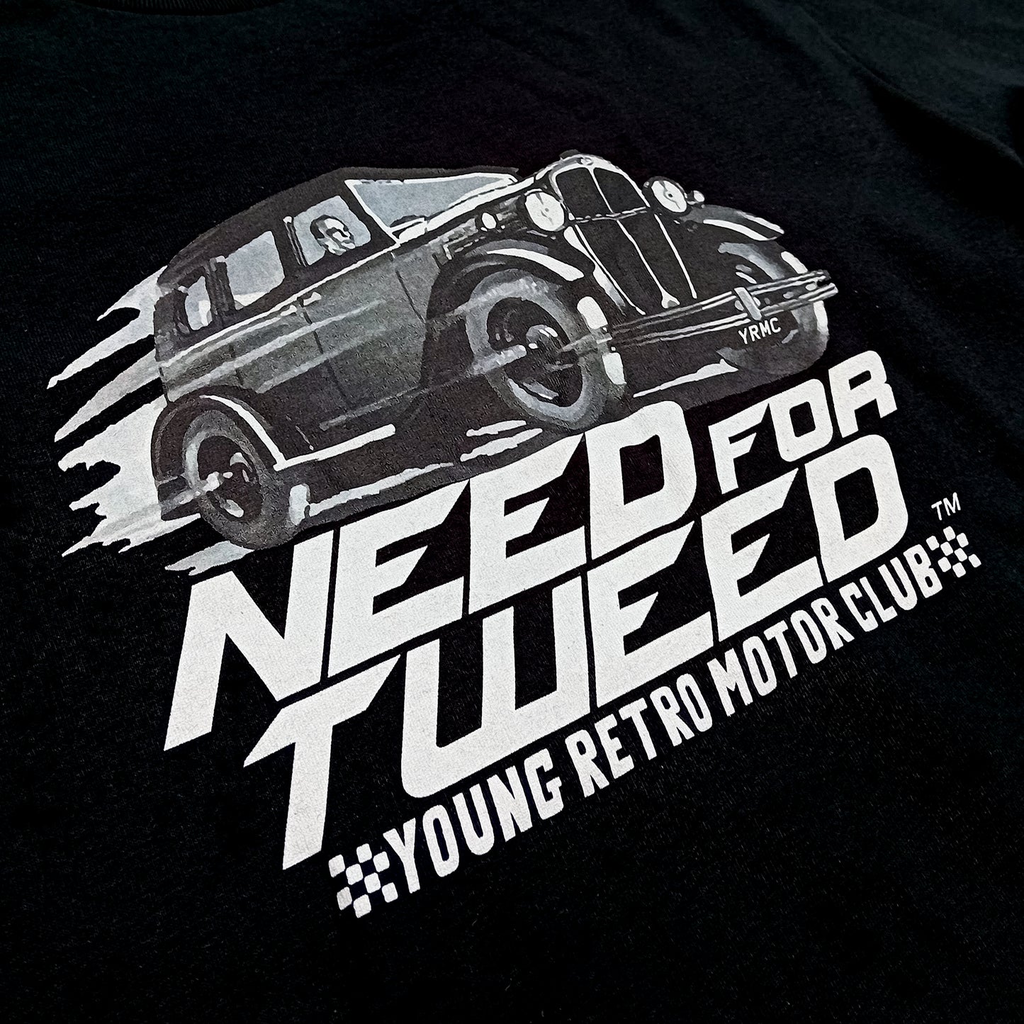 Need For Tweed T-Shirt - Black - Unisex