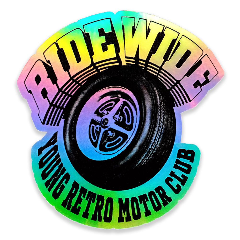 Ride Wide Sticker