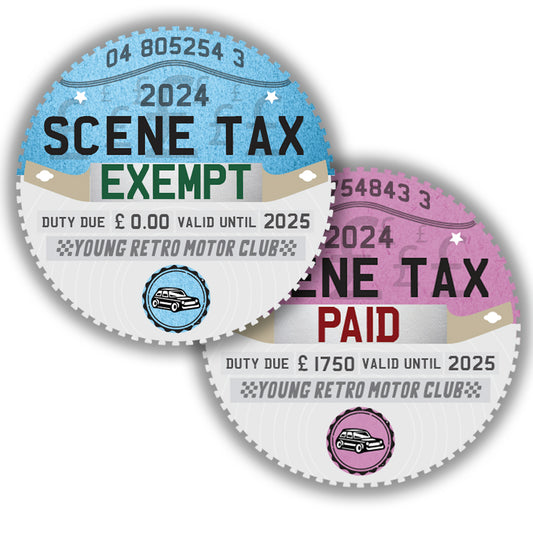 NEW - 2024 - Scene Tax Discs