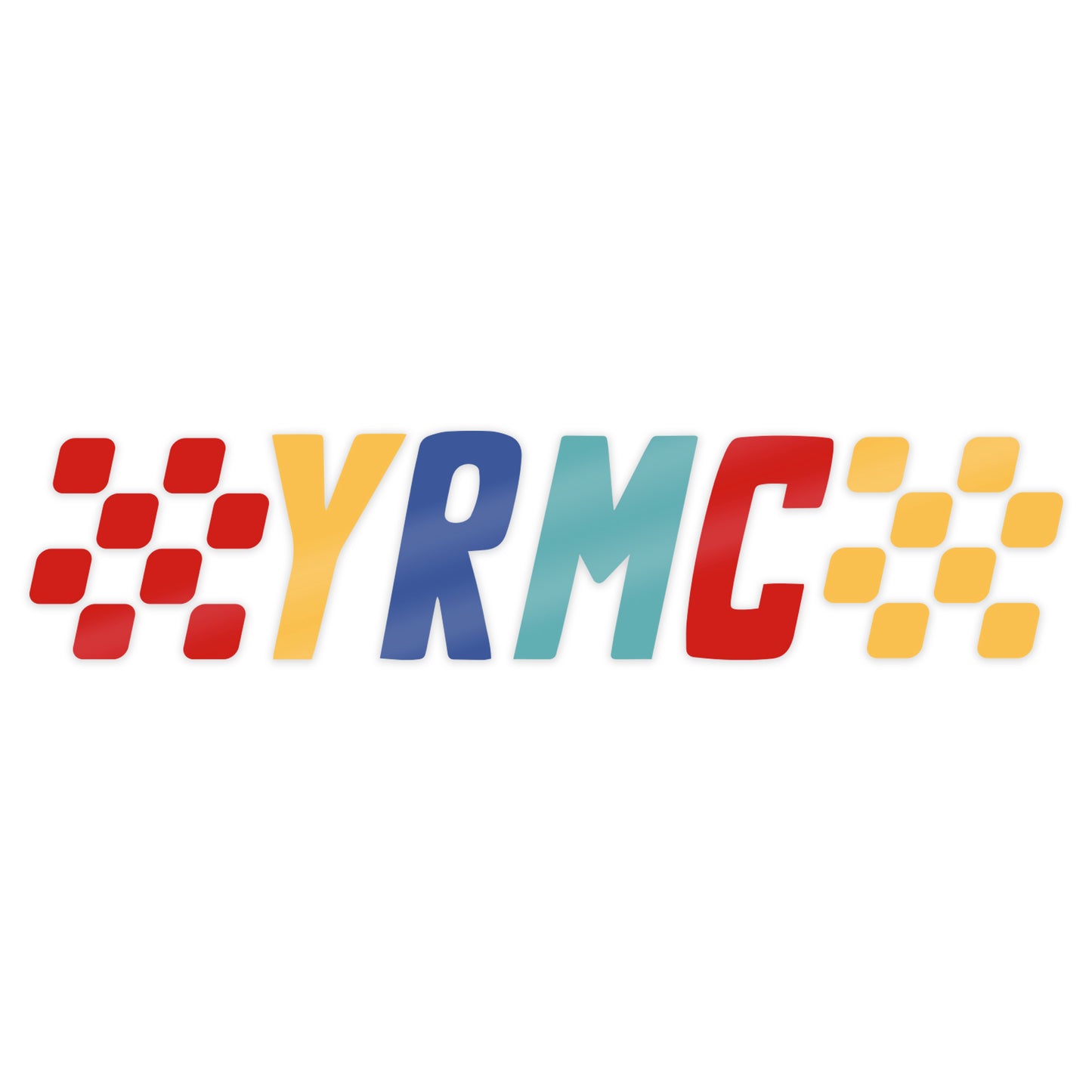 YRMC Text Sticker (22cm)