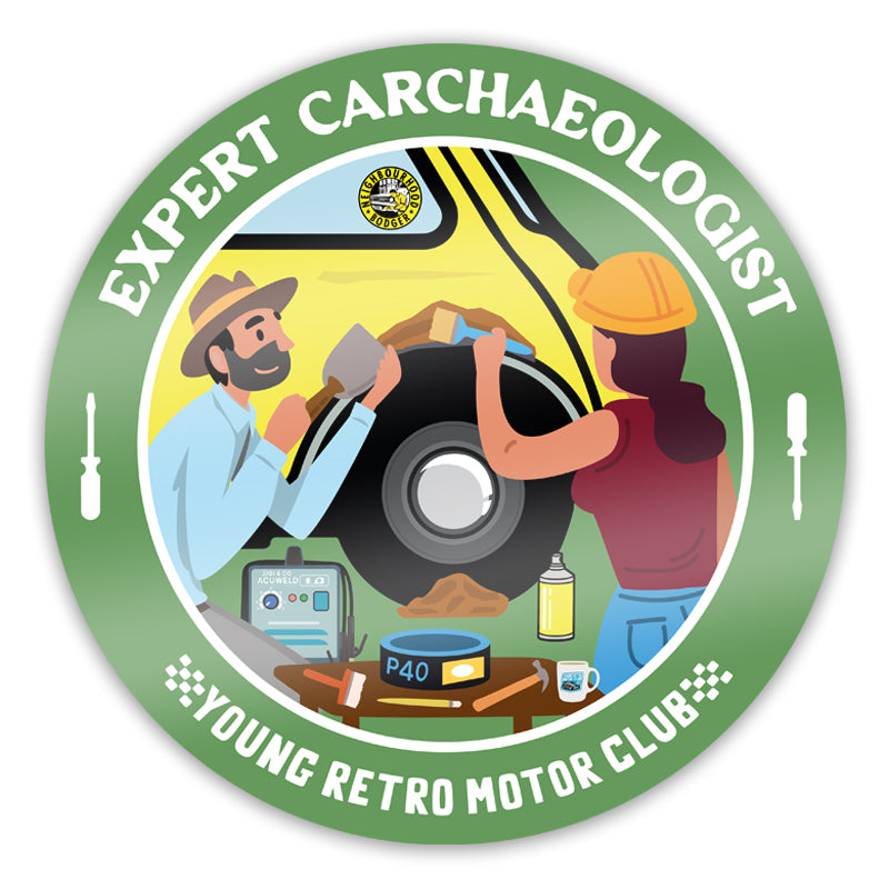 Carchaeologist Sticker