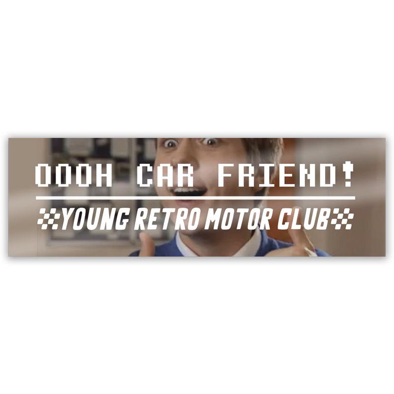 Car Friend! Sticker