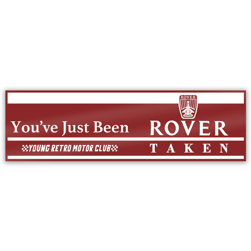 Rover Taken Sticker