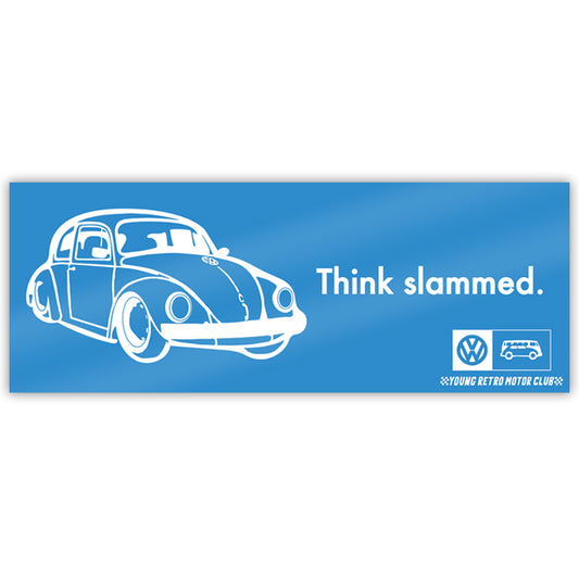 Think Slammed VW Sticker