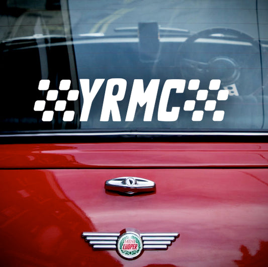 YRMC Large Sticker (50cm) - White