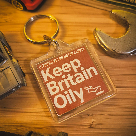 Keep Britain Oily Keyring