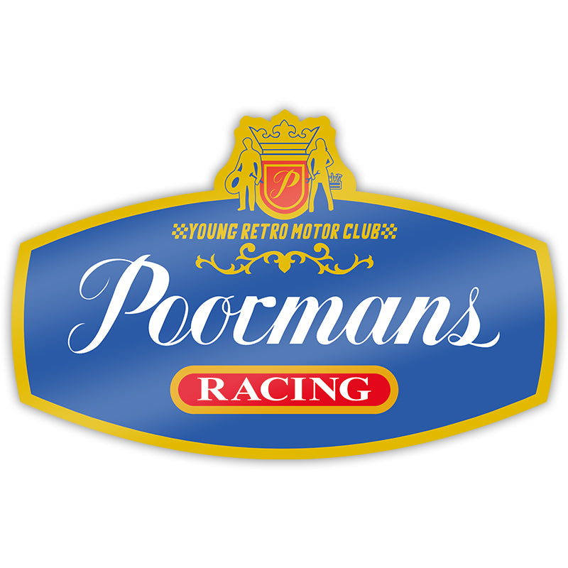 Poormans Racing Sticker
